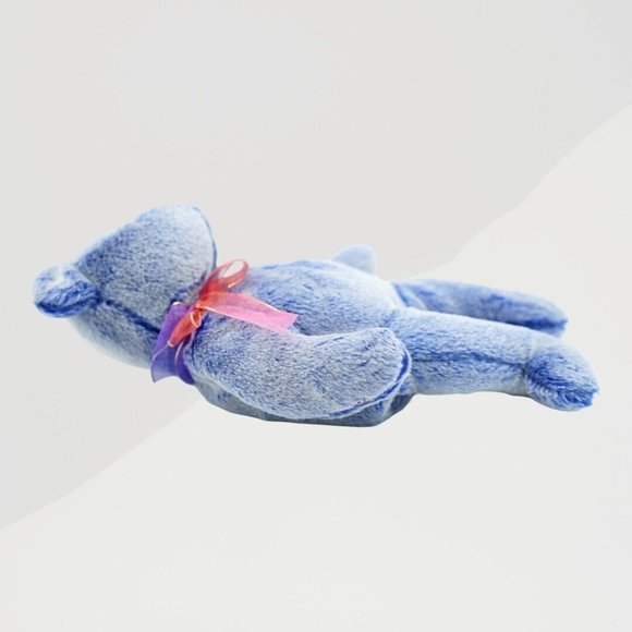 VINTAGE TY Beanie Baby "Periwinkle The Bear" 2000 Retired - Picture 6 of 7